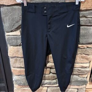 Nike‎ Black Athletic softball shorts.